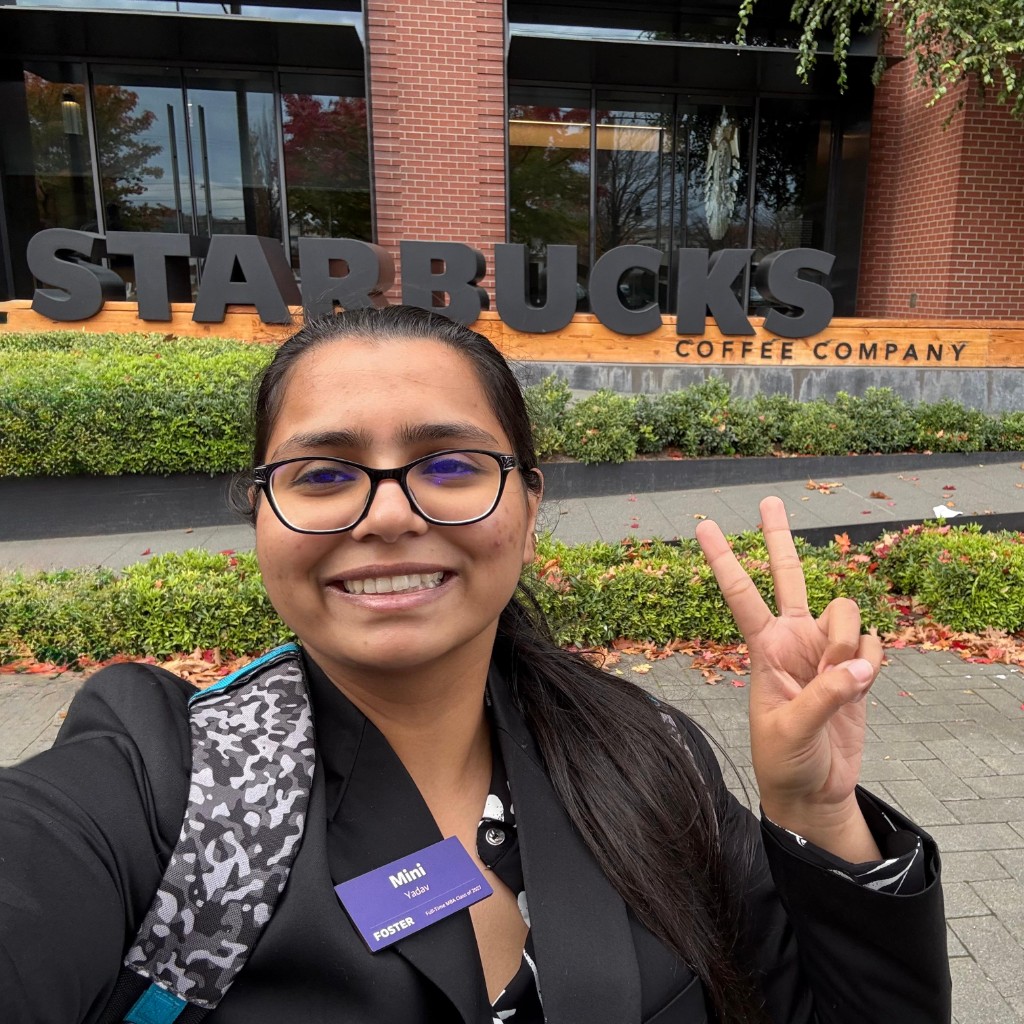 Mini Yadav at Starbucks HQ